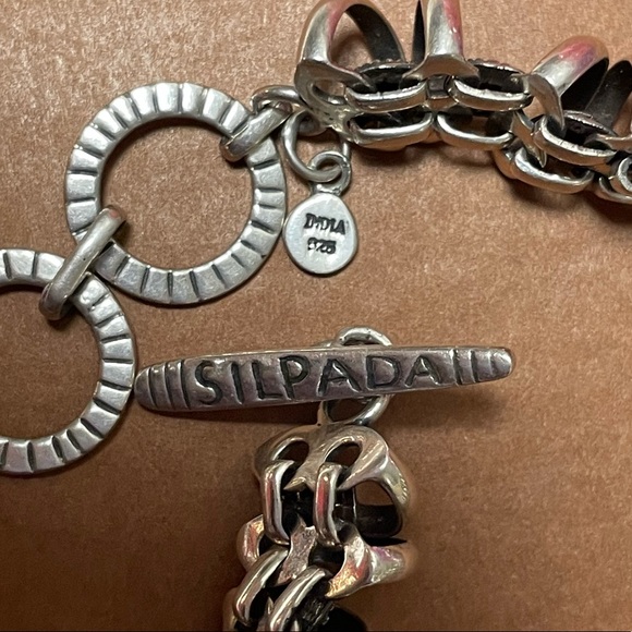 🩵SOLD🩵 Silpada Logo Signature Arrowhead Sterling Silver Bracelet B2091 - Picture 14 of 15